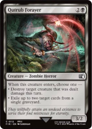 Image for Qutrub Forayer (112) (FIN) - Magic: The Gathering