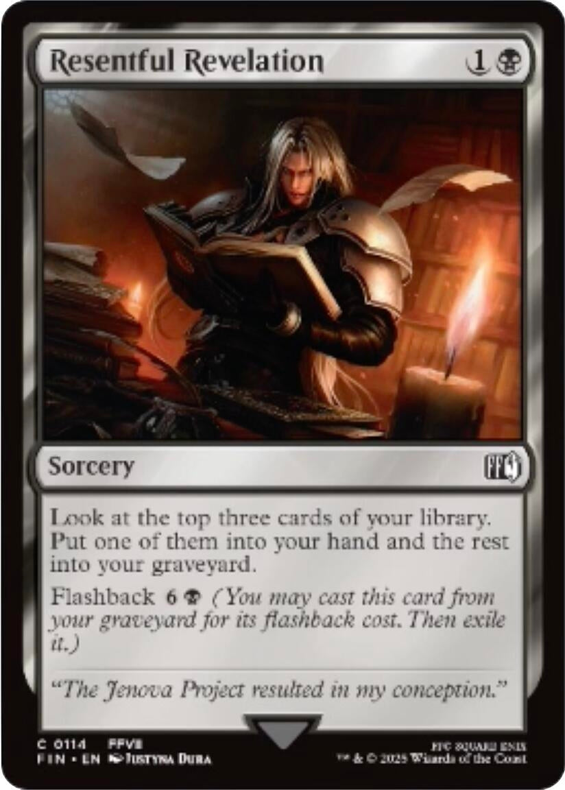 Image for Resentful Revelation (114) (FIN) - Magic: The Gathering