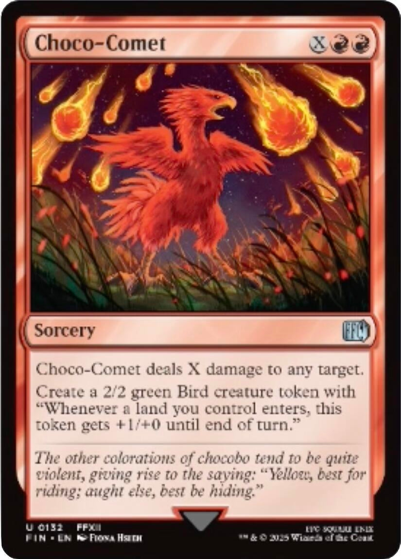 Image for Choco-Comet (132) (FIN) - Magic: The Gathering