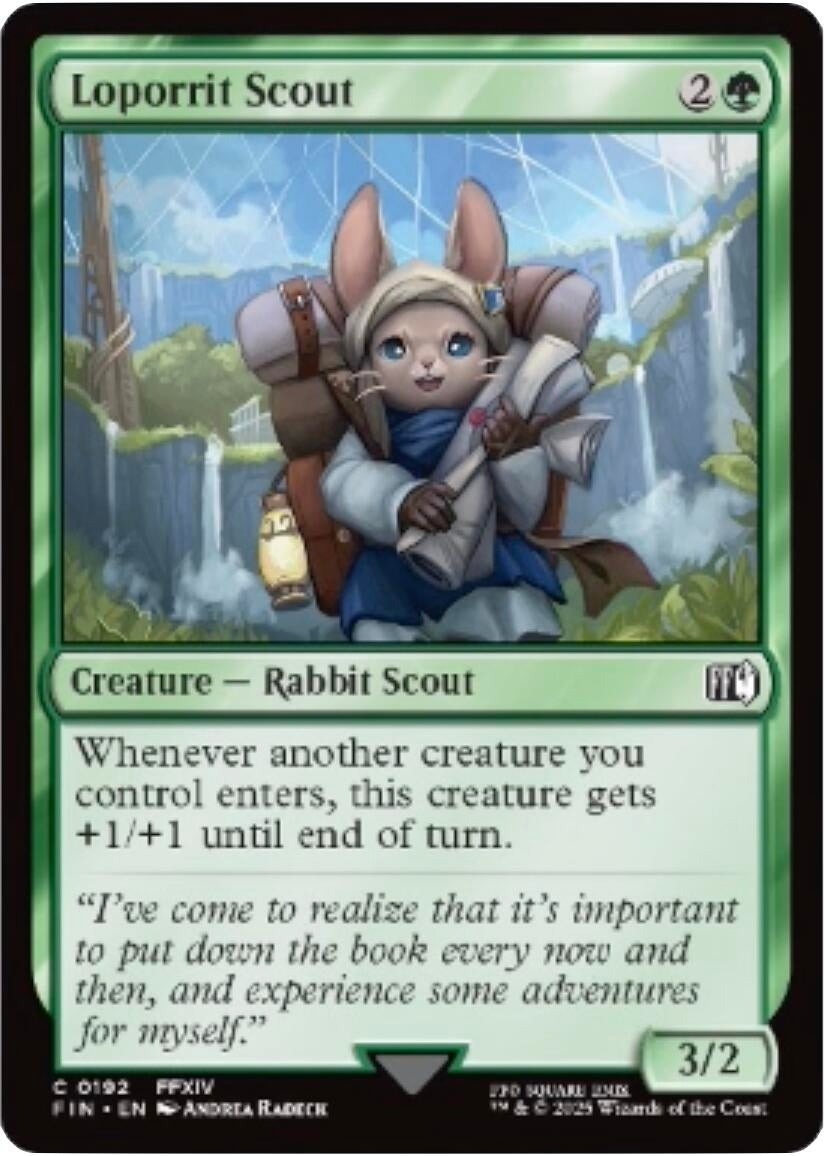 Image for Loporrit Scout (192) (FIN) - Magic: The Gathering
