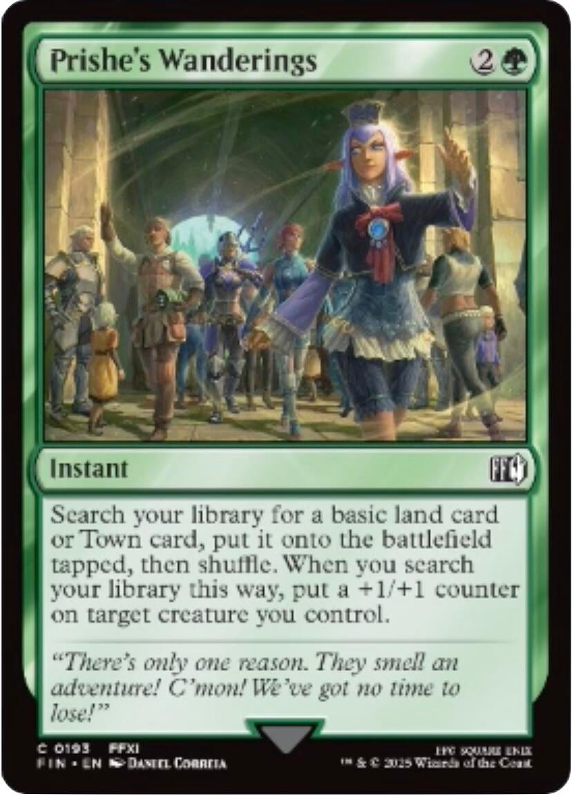 Image for Prishe's Wanderings (193) (FIN) - Magic: The Gathering
