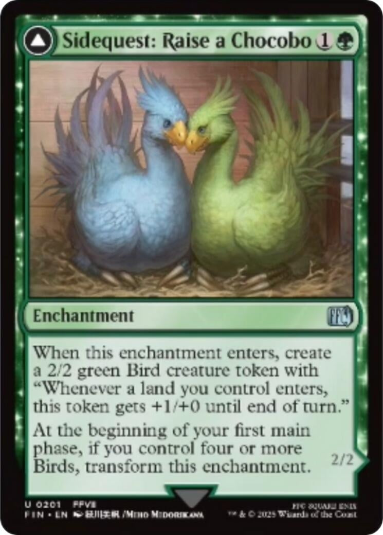 Image for Sidequest: Raise a Chocobo (201) (FIN) - Magic: The Gathering