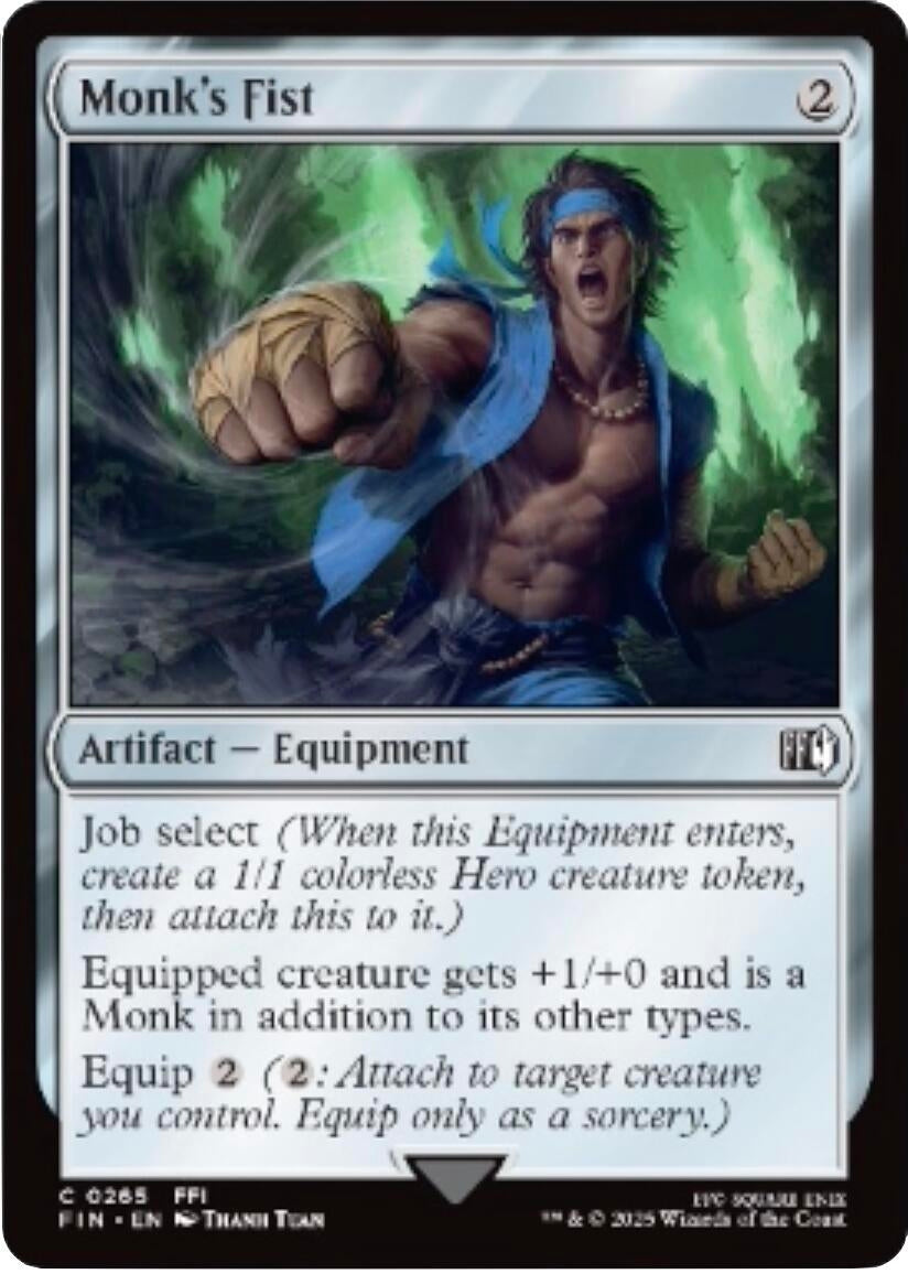 Image for Monk's Fist (265) (FIN) - Magic: The Gathering