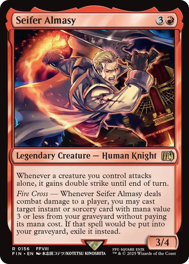 Image for Seifer Almasy (156) (FIN) - Magic: The Gathering