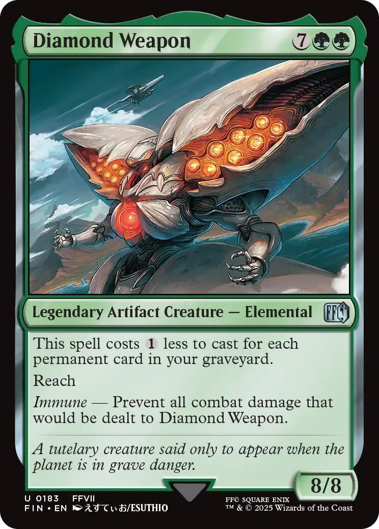 Image for Diamond Weapon (183) (FIN) - Magic: The Gathering