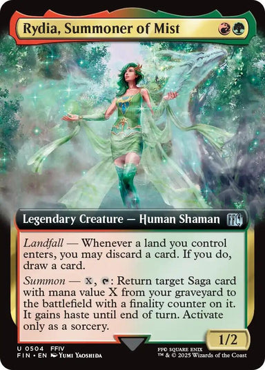 Image for Rydia, Summoner of Mist (Extended Art) (504) (FIN) - Magic: The Gathering