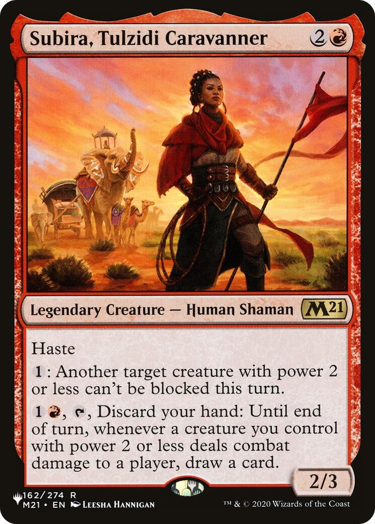 Image for Subira, Tulzidi Caravanner (162/274) (LIST) - Magic: The Gathering