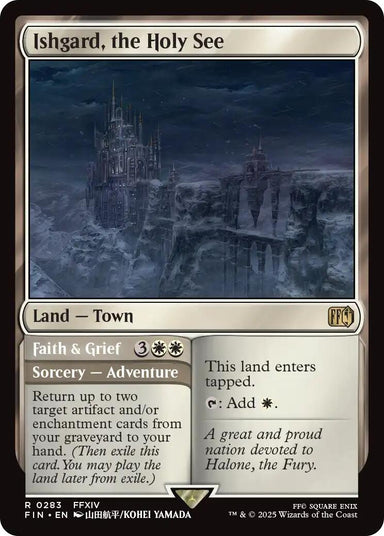 Image for Ishgard, the Holy See (283) (FIN) - Magic: The Gathering