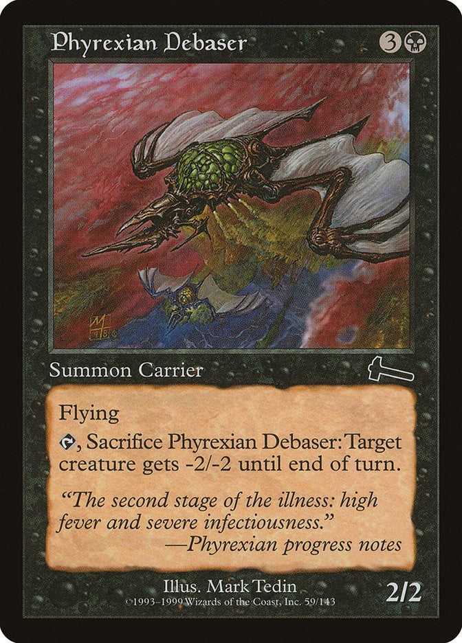 Image for Phyrexian Debaser (59) (Urza's Legacy) (ULG) - Magic: The Gathering