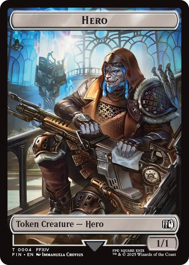 Image for Hero (0004) // Food Double-Sided Token (4 // 22) (FIN) - Magic: The Gathering