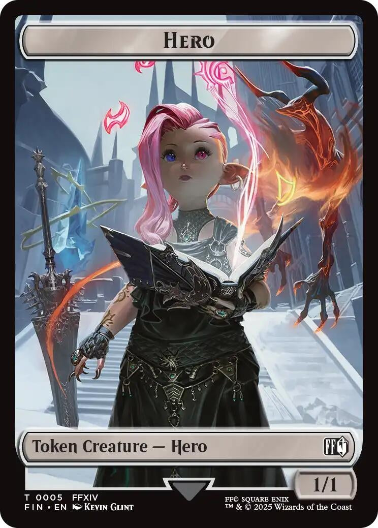 Image for Hero (0005) // Food Double-Sided Token (5 // 22) (FIN) - Magic: The Gathering