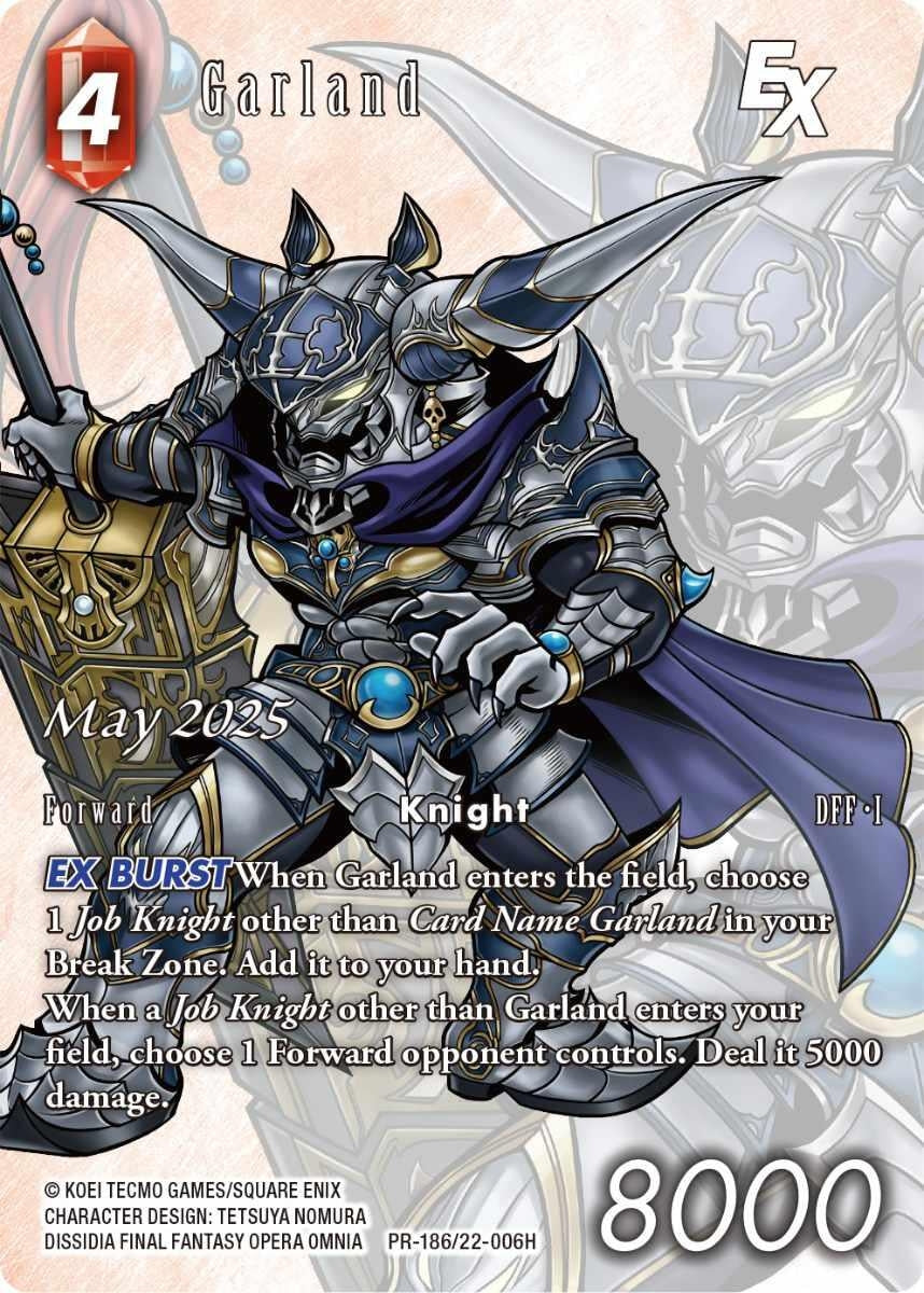 Image for Garland EX (PR-186/22-006H) (PR-186/22-006H) (FF: Promo Cards) (PR) - Final Fantasy TCG