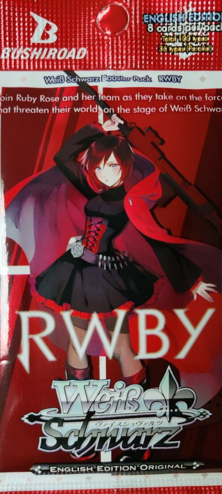 Weiss Schwarz RWBY Booster Box - 英文