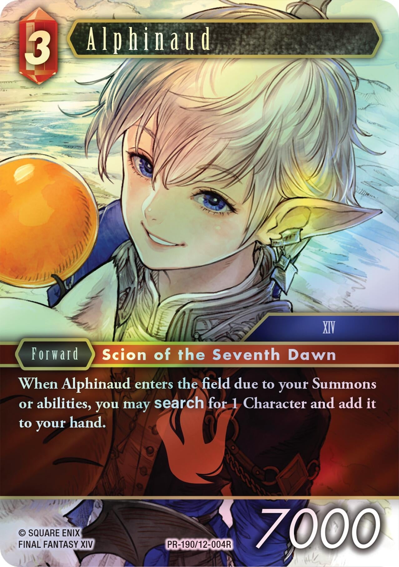Image for Alphinaud (PR-190/12-004R) (PR-190/12-004R) (FF: Promo Cards) (PR) - Final Fantasy TCG