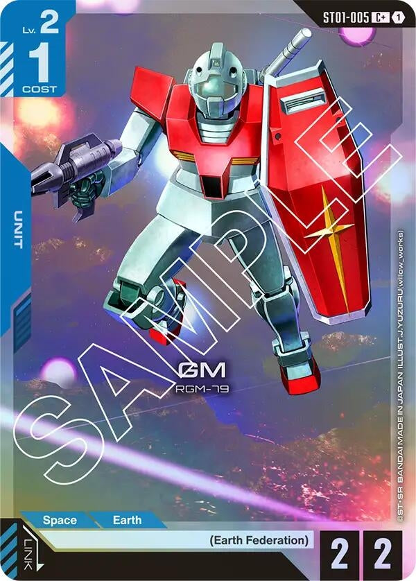 Image for GM (C+) (ST01-005) (Starter Deck 01: Heroic Beginnings) (ST01) - Gundam Card Game