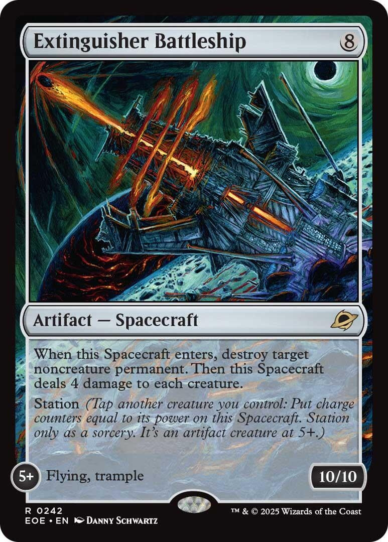 Image for Extinguisher Battleship (242) (EOE) - Magic: The Gathering