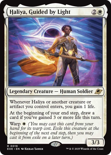 Image for Haliya, Guided by Light (19) (EOE) - Magic: The Gathering