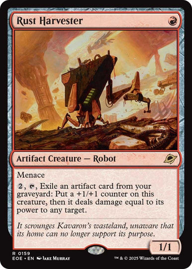 Image for Rust Harvester (159) (EOE) - Magic: The Gathering