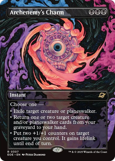 Image for Archenemy's Charm (Borderless) (307) (EOE) - Magic: The Gathering