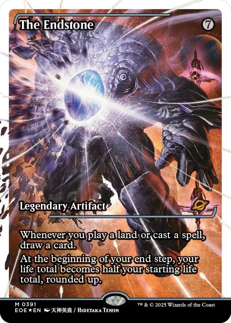 Image for The Endstone (Showcase) (Fracture Foil) (391) (EOE) - Magic: The Gathering