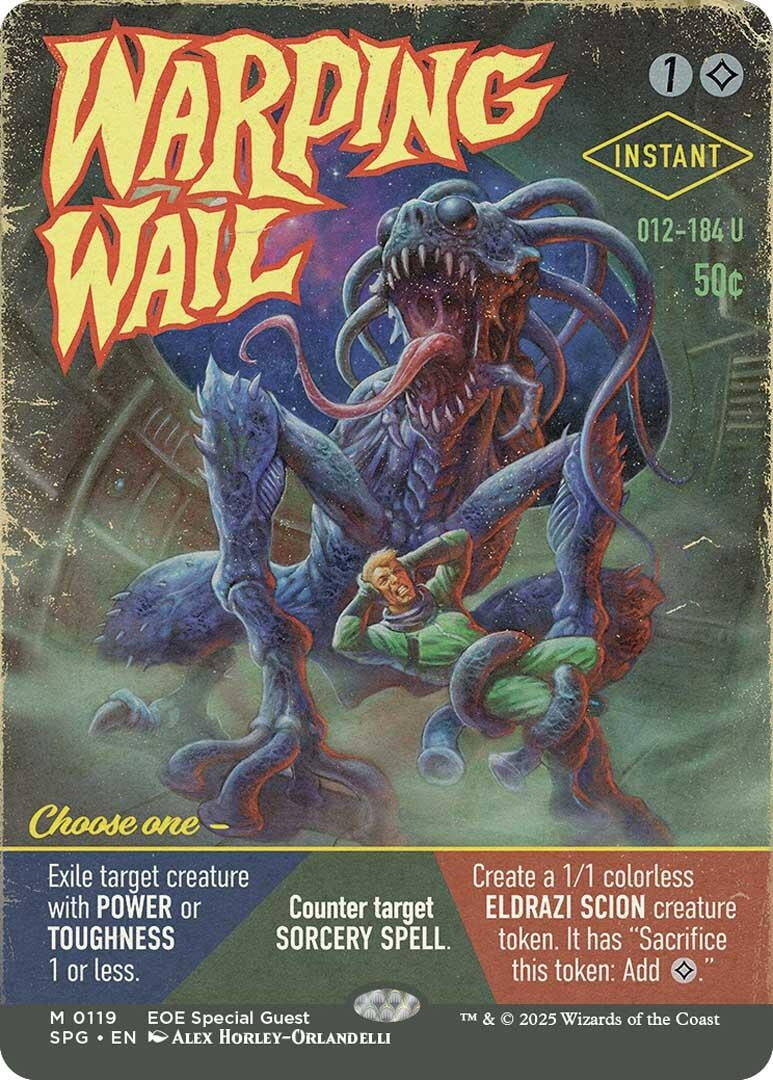 Image for Warping Wail (Showcase) (119) (Special Guests) - Magic: The Gathering