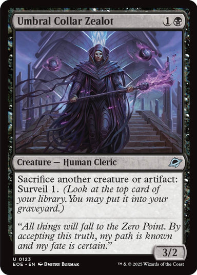 Image for Umbral Collar Zealot (123) (EOE) - Magic: The Gathering