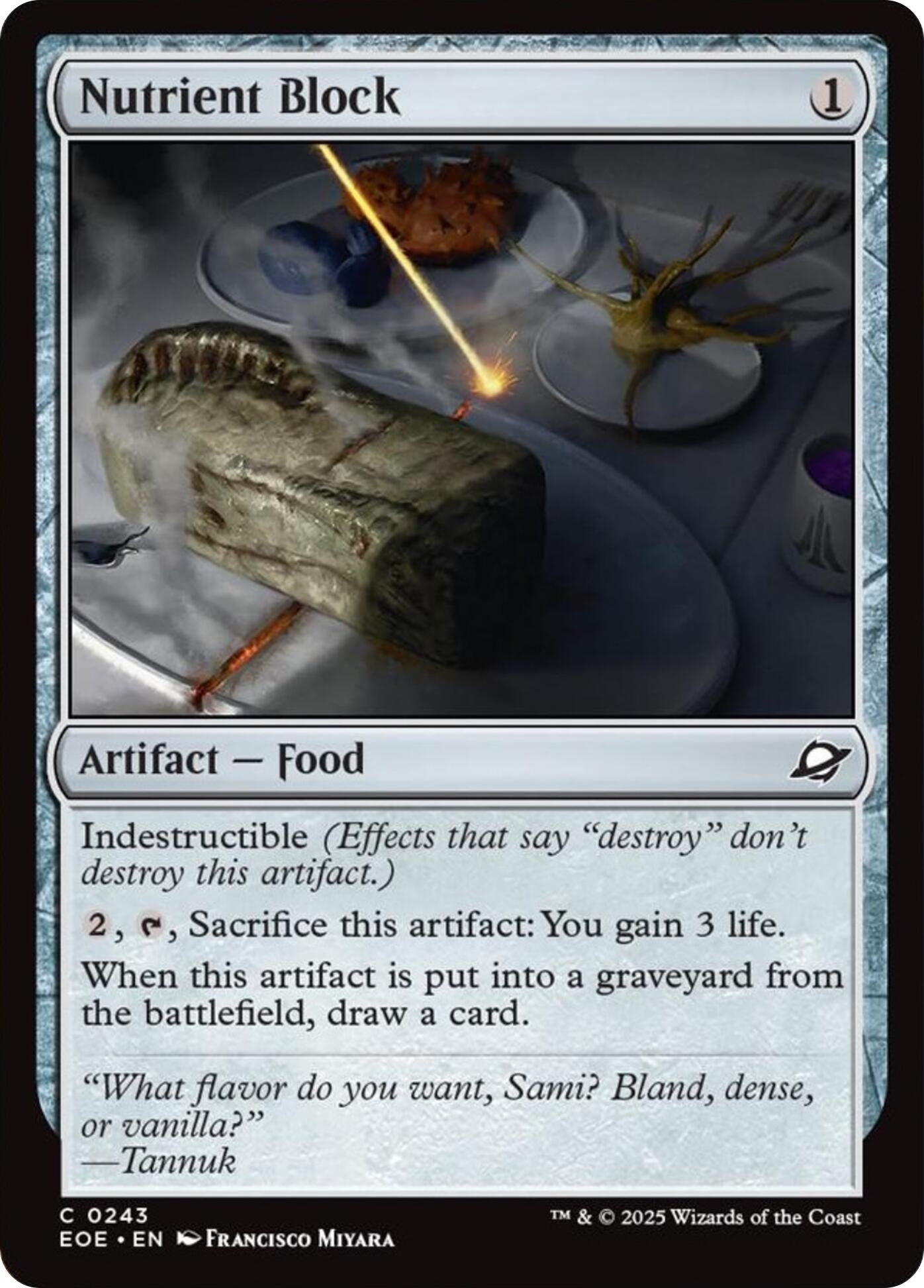 Image for Nutrient Block (243) (EOE) - Magic: The Gathering