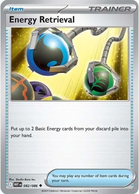 Image for Energy Retrieval (082/086) (WHT) - Pokemon