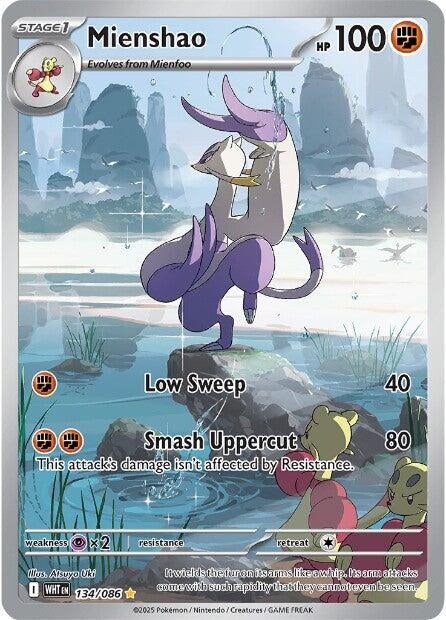 Image for Mienshao (134/086) (WHT) - Pokemon