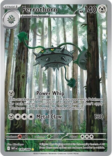 Image for Ferrothorn (149/086) (WHT) - Pokemon