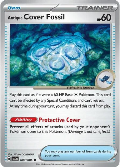 Image for Antique Cover Fossil (080/086) (BLK) - Pokemon