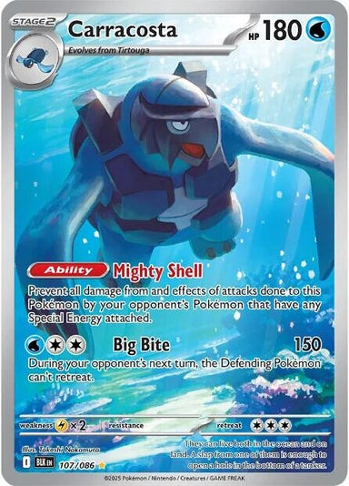 Image for Carracosta (107/086) (BLK) - Pokemon