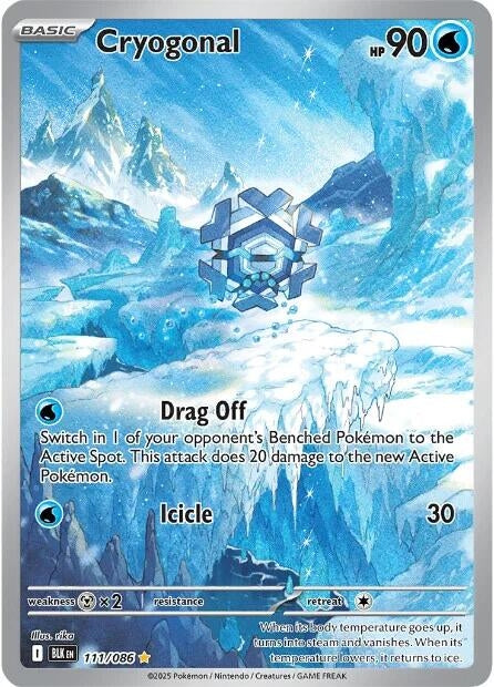 Image for Cryogonal (111/086) (BLK) - Pokemon