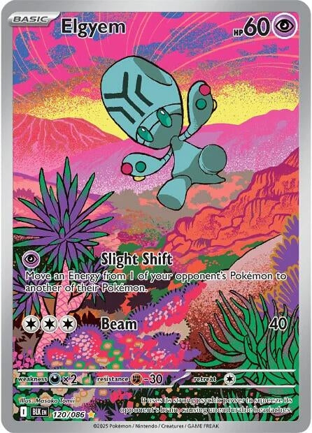 Image for Elgyem (120/086) (BLK) - Pokemon