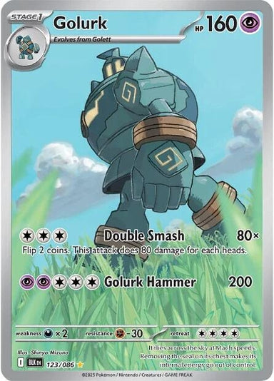 Image for Golurk (123/086) (BLK) - Pokemon