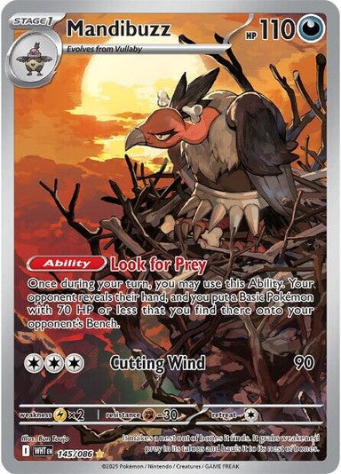 Image for Mandibuzz (145/086) (WHT) - Pokemon