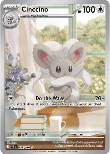Image for Cinccino (153/086) (BLK) - Pokemon