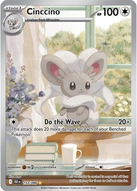Image for Cinccino (153/086) (BLK) - Pokemon