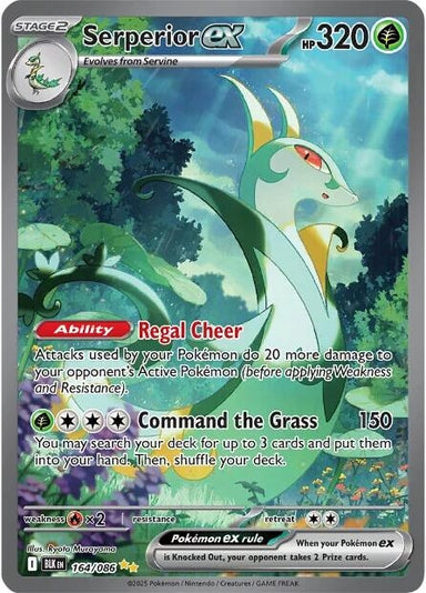 Image for Serperior ex (164/086) (BLK) - Pokemon