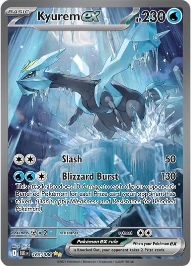 Image for Kyurem ex (165/086) (BLK) - Pokemon