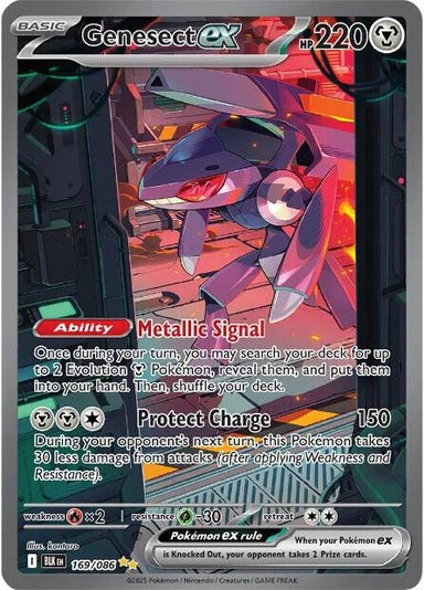 Image for Genesect ex (169/086) (BLK) - Pokemon