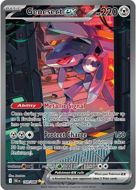 Image for Genesect ex (169/086) (BLK) - Pokemon