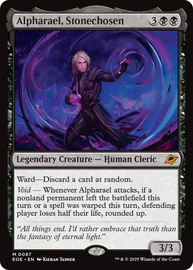 Image for Alpharael, Stonechosen (87) (EOE) - Magic: The Gathering