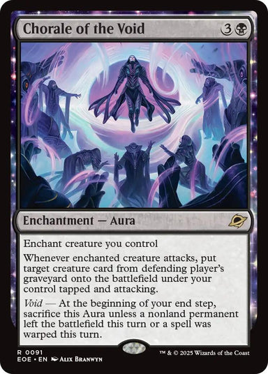 Image for Chorale of the Void (91) (EOE) - Magic: The Gathering