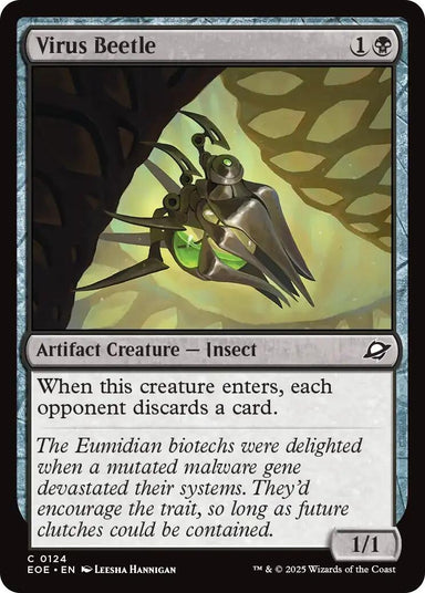 Image for Virus Beetle (124) (EOE) - Magic: The Gathering