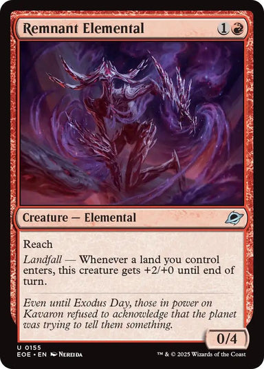 Image for Remnant Elemental (155) (EOE) - Magic: The Gathering