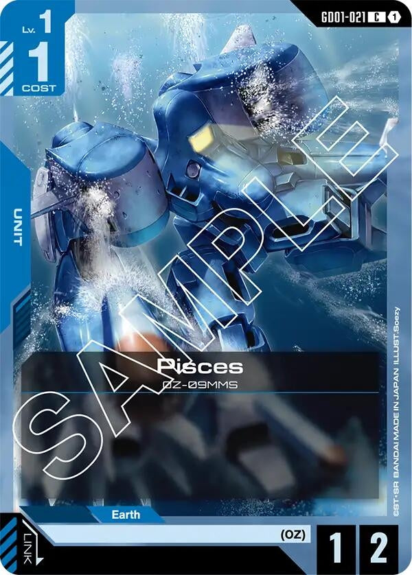 Image for Pisces (GD01-021) (Newtype Rising) (GD01) - Gundam Card Game