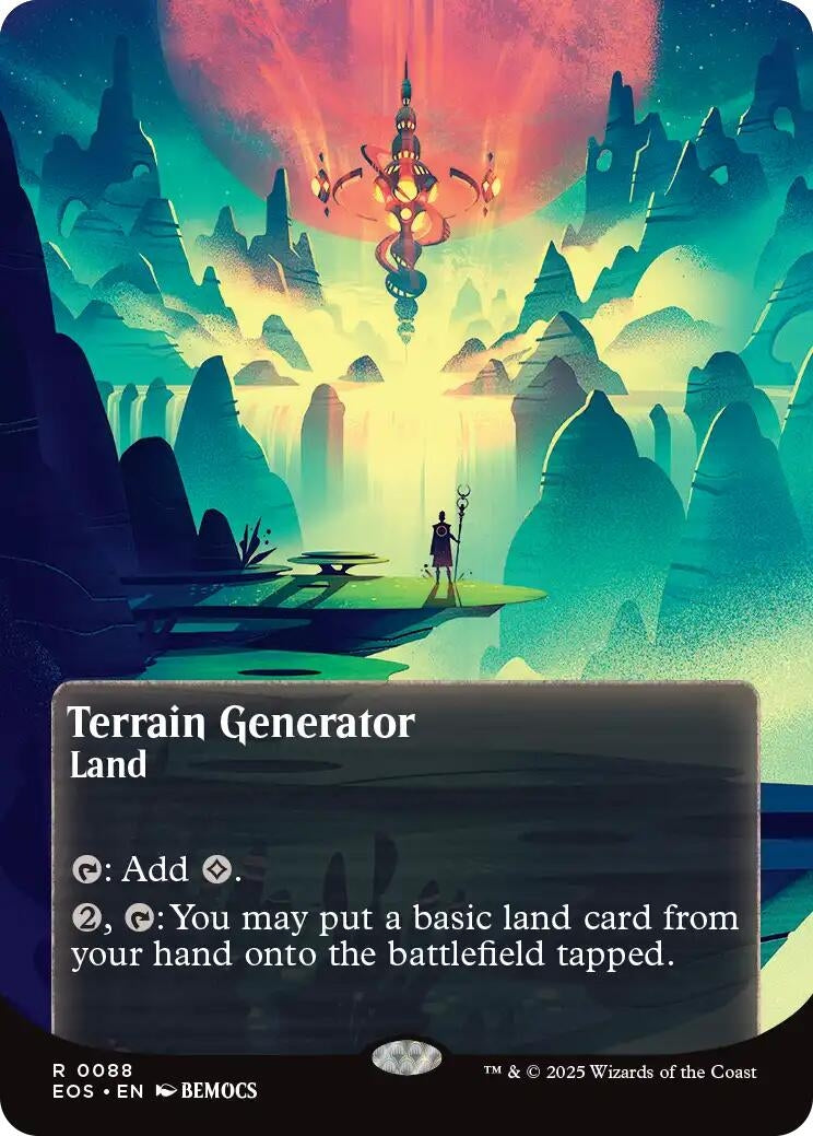 Image for Terrain Generator (0088) (Borderless) (88) (EOS) - Magic: The Gathering