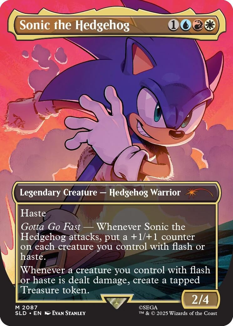 Sonic the Hedgehog (2087) (Secret Lair Drop Series)