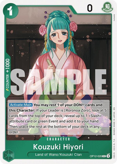 Image for Kouzuki Hiyori (OP12-028) (Legacy of the Master) - One Piece Card Game